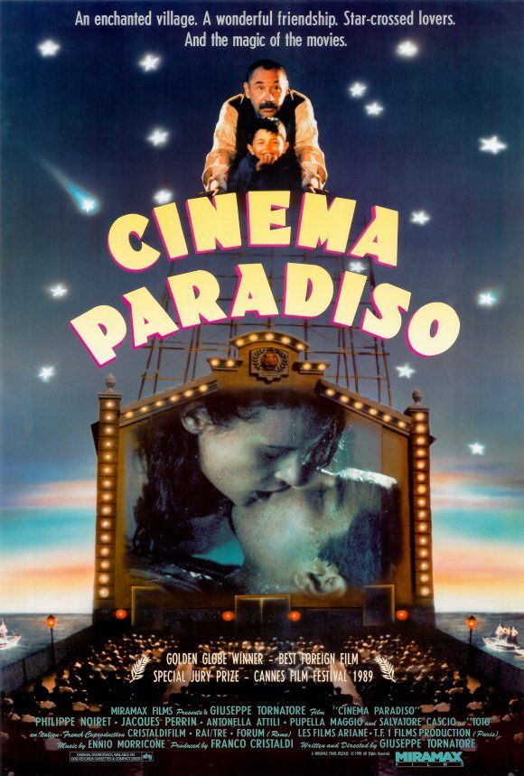ผลงานชิ้นเอกของภาพยนตร์: บทวิจารณ์ Cinema Paradiso (1988)