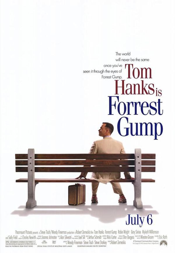 ประสบการณ์ชีวิตผ่านสายตาของ Forrest Gump (1994)